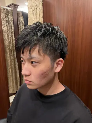 ショート メンズ 渡邉 真生のヘアスタイル