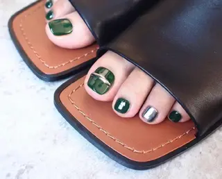 ネイル 森 ネイルサロンのネイルデザイン