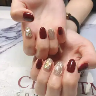 ネイル ガレンドウ 白澤 愛子のネイルデザイン