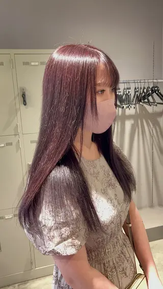 ロング 💖札幌カラー 指名No.1💖玲奈のヘアスタイル