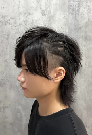 メンズ 髪質改善×白髪ぼかし 美容師✂️武澤龍賀のヘアスタイル