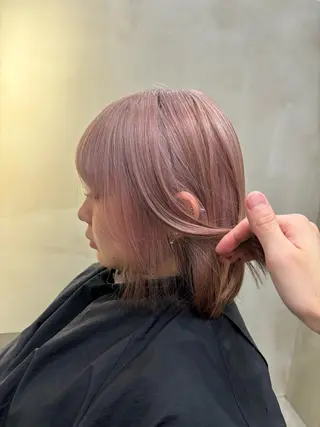 ショート カラー 中園康 /カラー/ブリーチのヘアスタイル