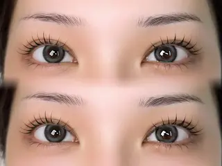 マツエク・マツパ Luminous まつげ&眉毛 専門店のマツエク・マツパデザイン