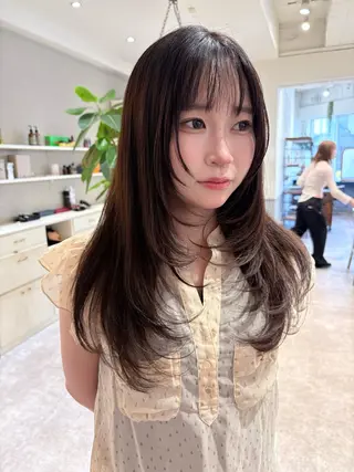 ロング SIKI yuuna レイヤーカット🪽のヘアスタイル