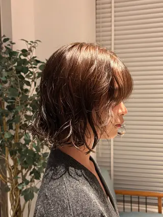 ショート カラー Yu-ka🌼*･ カラー縮毛矯正❣️のヘアスタイル