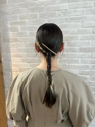 ロング ヘアアレンジ Topstylist YUKIのヘアスタイル