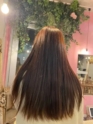 ロング カラー 西田辺/ タカスナオヤのヘアスタイル