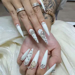 ネイル 🍄Rina🍄 韓国風ネイルのネイルデザイン