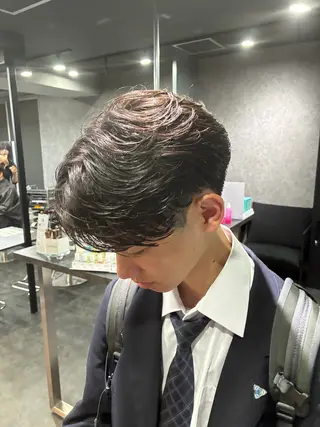 パーマ メンズ 深野 ちさとのヘアスタイル