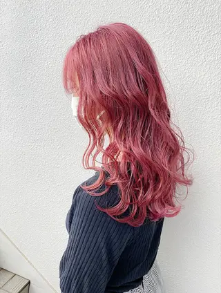 ミディアム カラー ブリーチ koheiのヘアスタイル