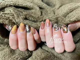 ネイル フルリール 【プライベートサロンのネイルデザイン