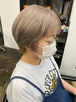 ミディアム カラー レイヤー暖色カラー 池袋Yamamotoのヘアスタイル