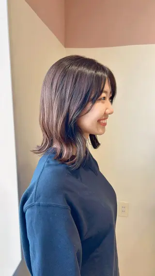 カラー yumi/ nook.【ヌーク】のヘアスタイル