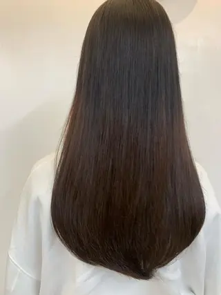 セミロング カラー トップ スタイリストのヘアスタイル