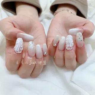 セミロング ネイルJaol 池袋のネイルデザイン