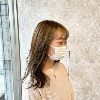 セミロング カラー 🫧ヒシダアキ taboo.i🫧のヘアスタイル