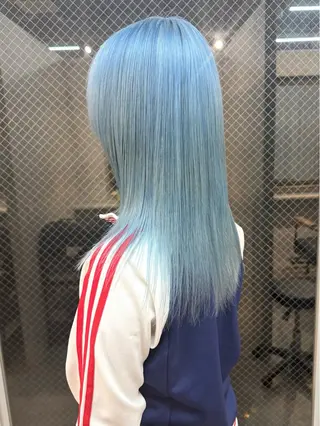 ロング カラー SHOTO ハイトー ン/ブロンドカラーのヘアスタイル