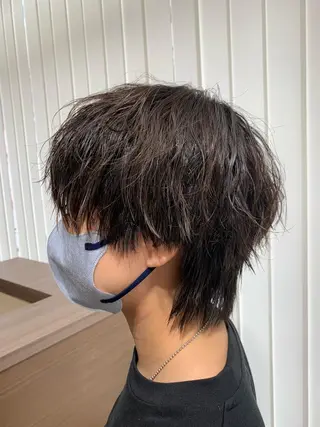 ショート パーマ メンズ REM【阿佐ヶ谷】 MEGUのヘアスタイル