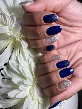 セミロング ネイル ✴︎ Delightのネイルデザイン