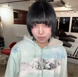 ショート カラー Rena✴︎トレンド ×スタンダードMIXのヘアスタイル
