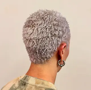 カラー パーマ メンズ 中嶋 颯和のヘアスタイル