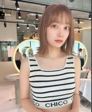 カラー 舩田 汰知のヘアスタイル