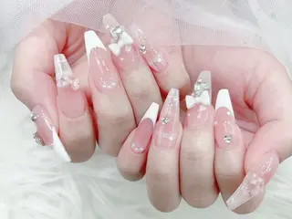 ネイル MoMoA Nail ネイル長さ出し専門店のネイルデザイン
