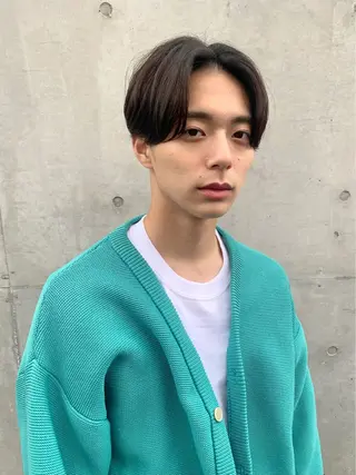 メンズ シャドウパーマ/ 波巻きパーマ/三鷹のヘアスタイル