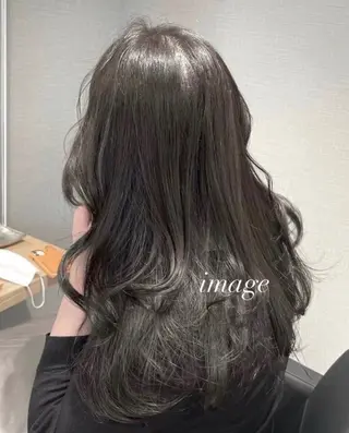 ロング 🎀盛れる韓国ヘア Yuto🎀のヘアスタイル