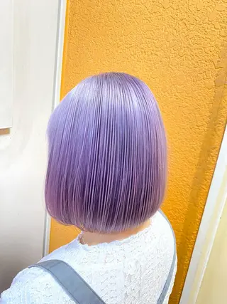 ショート カラー 店長✨髪質改善✖️ 透明感カラー／純大のヘアスタイル