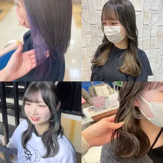 ミディアム HIMENO🫧 stylist🤍のヘアスタイル