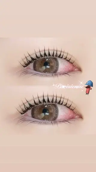 マツエク・マツパ 🎀re-born KOKORO🎀のマツエク・マツパデザイン