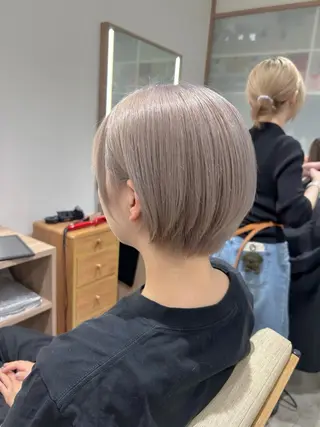 ショート カラー 🎀透明感カラー🎀 mikaのヘアスタイル