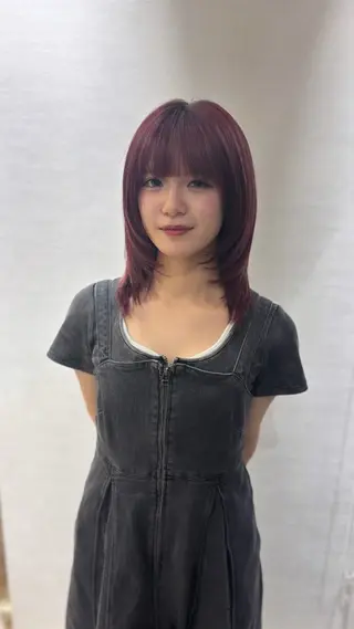 セミロング カラー そうや 🐺のヘアスタイル