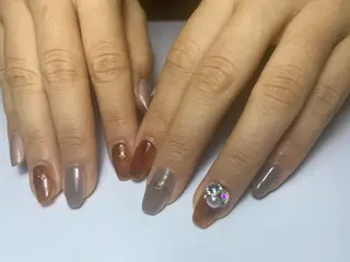 ミディアム shandy nailのネイルデザイン