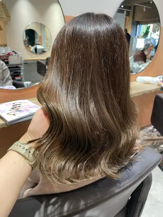 ミディアム カラー 💐パーソナルカラー /市橋加菜💐のヘアスタイル