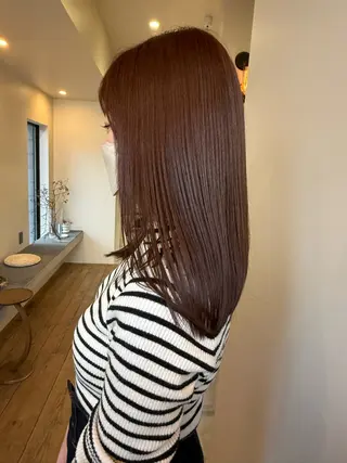 ミディアム カラー 💛🤍U too e’s 鎌倉🧸のヘアスタイル