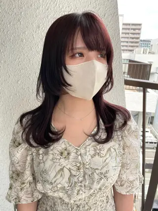 セミロング vivre libreのヘアスタイル