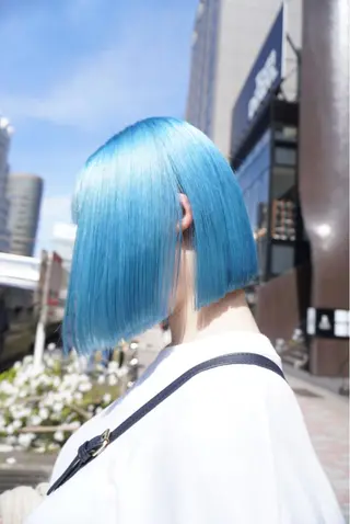 ショート カラー ハイトーン特化サロン 代表 中谷蓮のヘアスタイル