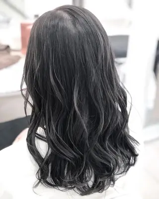 セミロング カラー 💙髪質改善 💙和田💙のヘアスタイル
