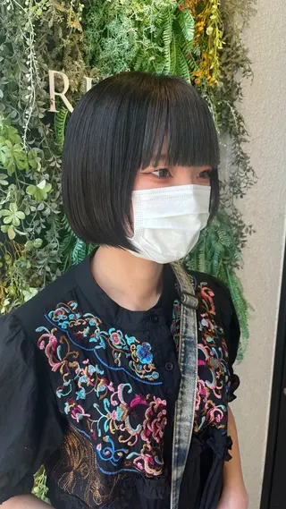 ショート 🪽ナチュラルヘア* 大下唯奈🪽🫧のヘアスタイル