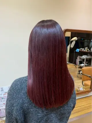 ロング カラー メンズカット/ カラ ー🌟なるみももかのヘアスタイル