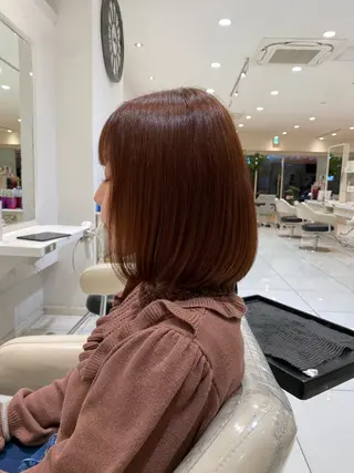 ミディアム カラー 大澤 健介のヘアスタイル