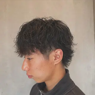 パーマ メンズ 🌼波巻き/シャドー /酒井香奈🌼のヘアスタイル