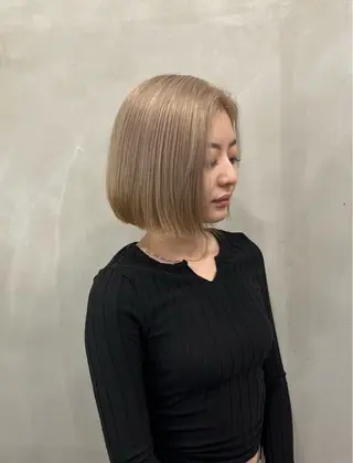 ショート カラー とうだだいき レイヤーカットのヘアスタイル