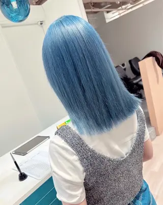 ミディアム カラー レイヤー/ショート chere狭山のヘアスタイル