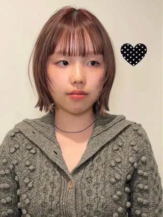 ショート rizu🤎/ ボブ /ブラウンカラーのヘアスタイル