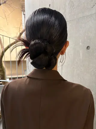 セミロング ヘアアレンジ yuuna/ ハッシュカット🎀のヘアスタイル
