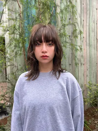 ミディアム カラー fit /HONOKAのヘアスタイル