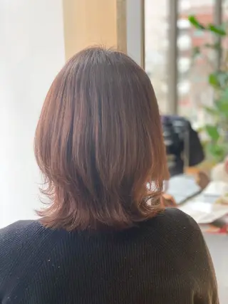 ミディアム 内田 浩一朗のヘアスタイル